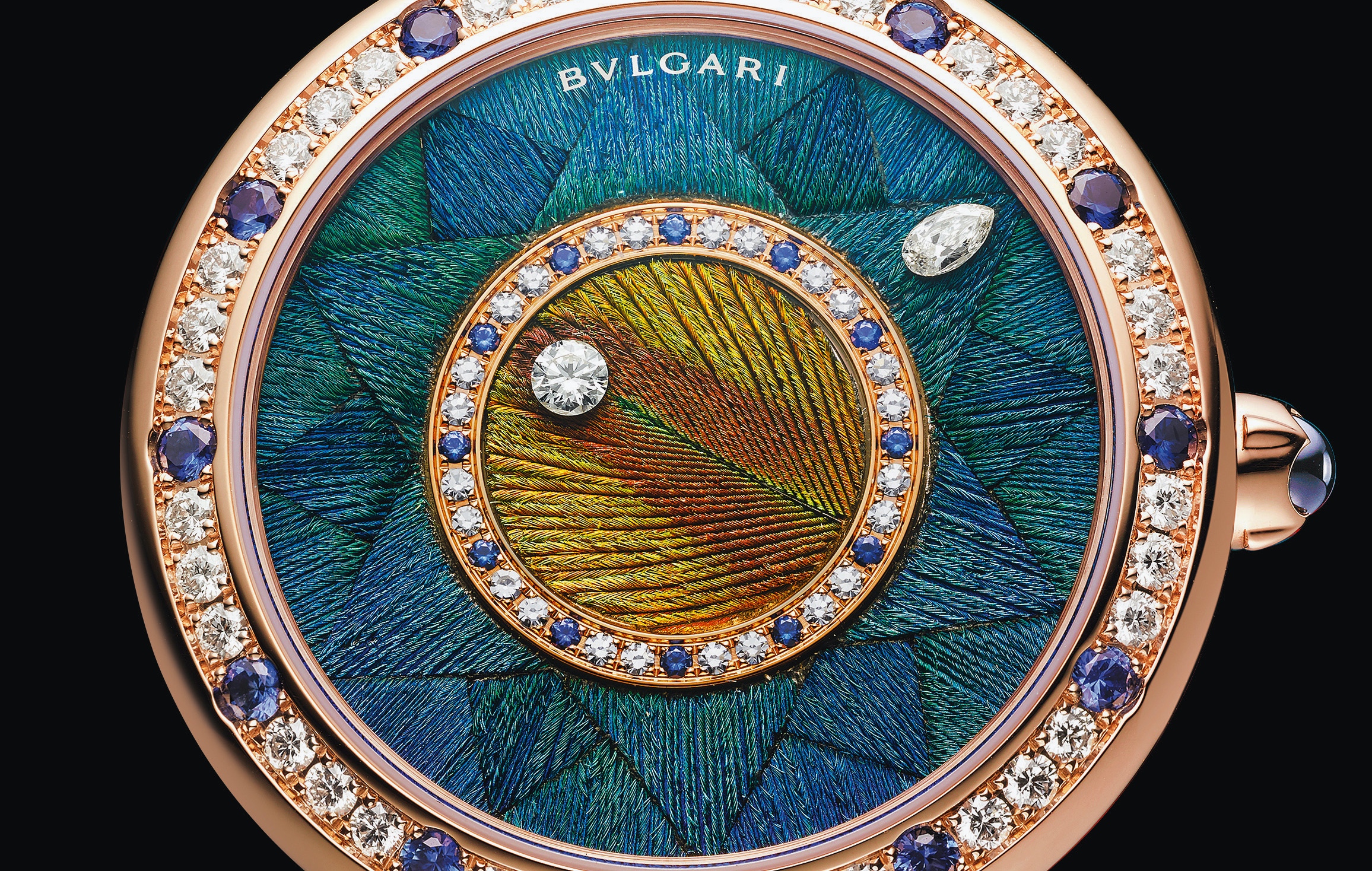 Bvlgari Divas’ Dream Peacock Dischi - esfera