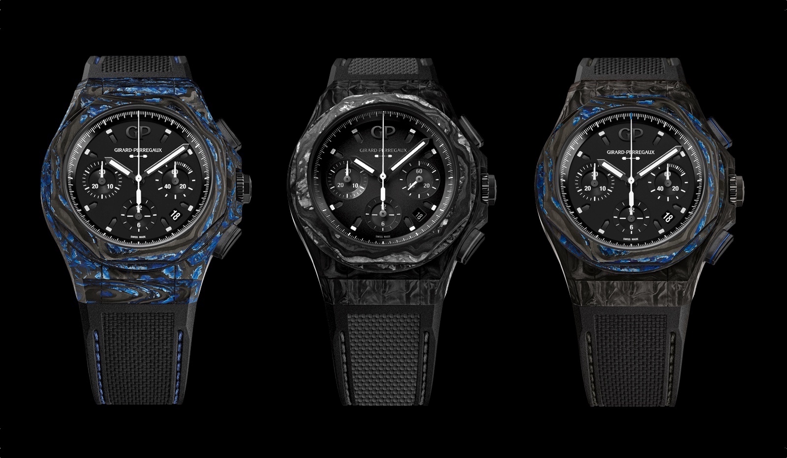 Girard-Perregaux Laureato Absolute Crystal - trio 2