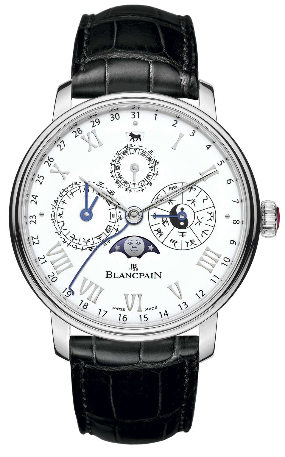 Blancpain Villeret Calendario Chino Tradicional, año del buey