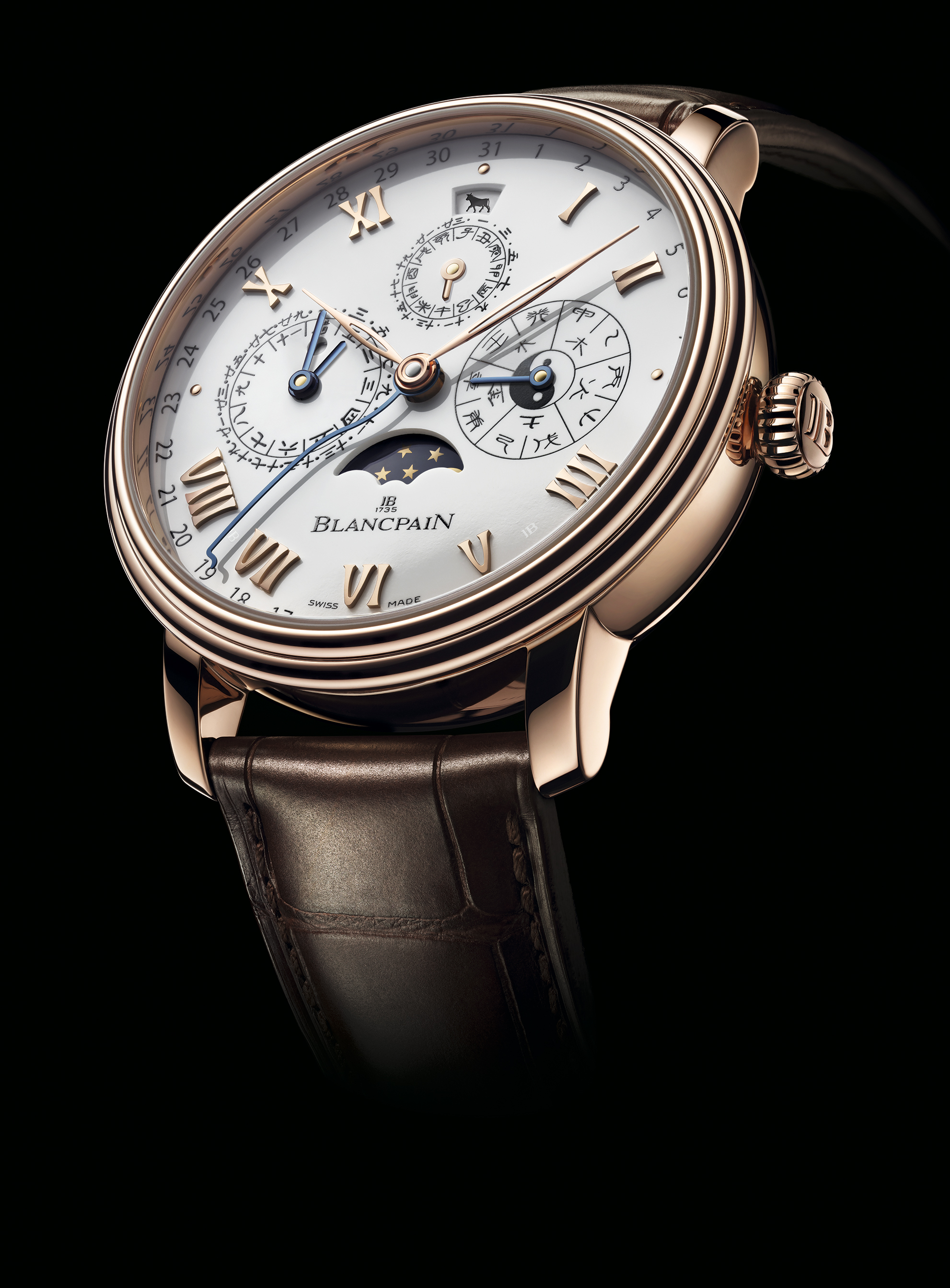 Blancpain Villeret Calendario Chino Tradicional, año del buey