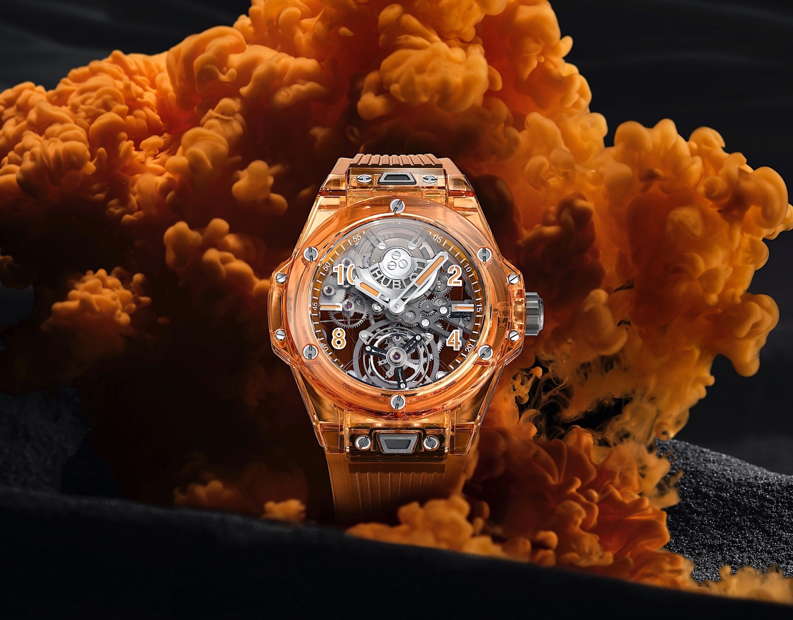 Hublot Big Bang Tourbillon Automatic Sapphire Orange