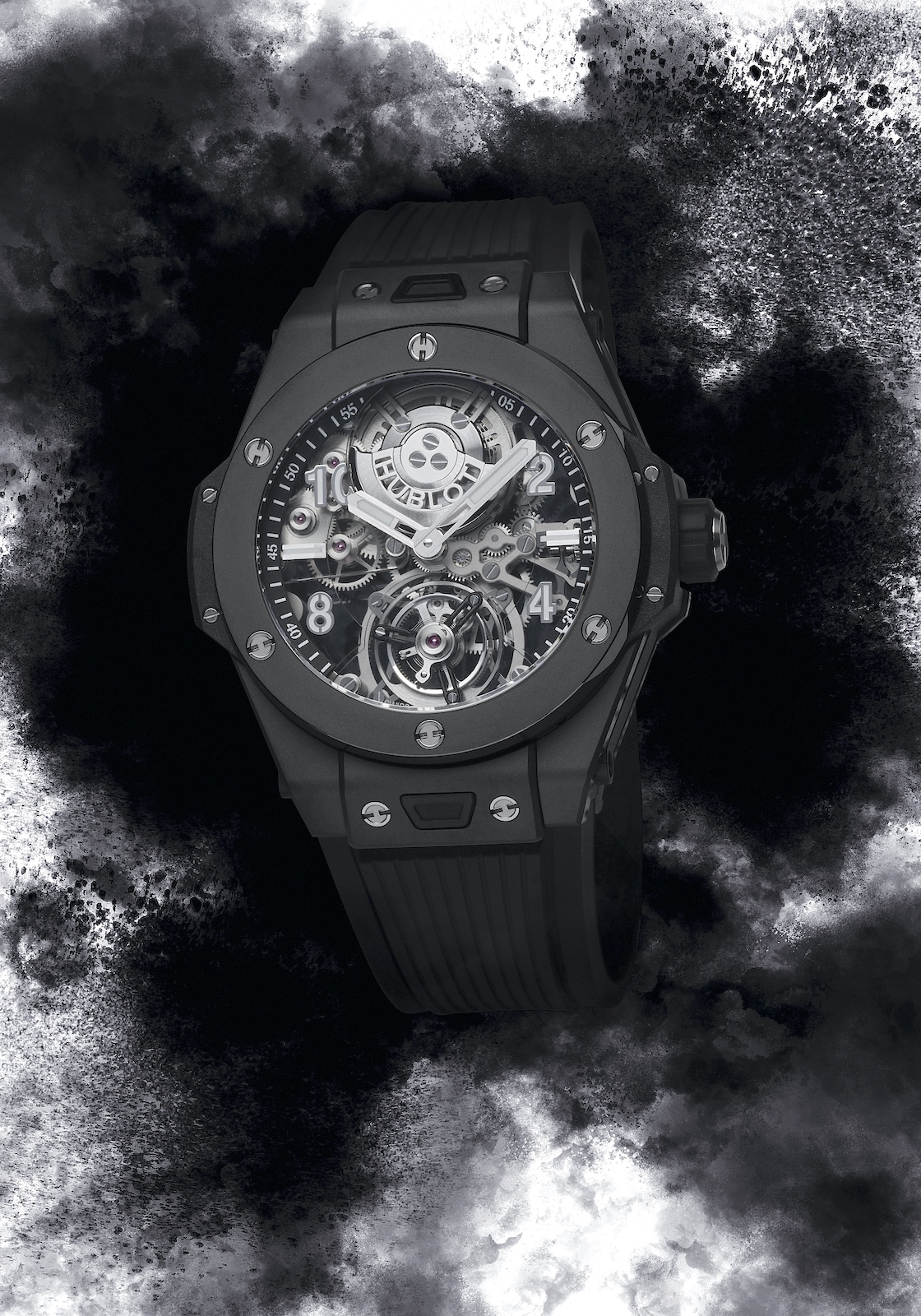 Hublot en la LVMH Watch Week - Big Bang Tourbillon Automatic Orange Black Magic