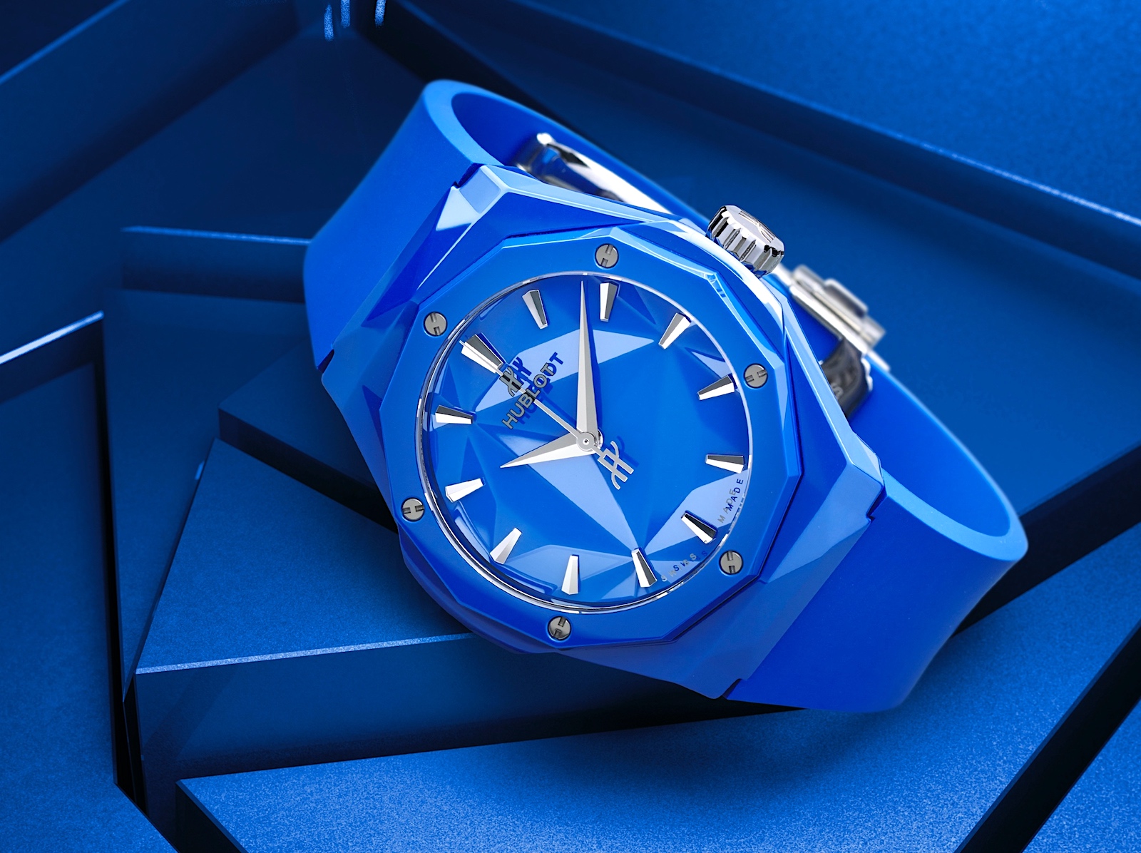 Hublot en la LVMH Watch Week - Classic Fusion Orlinski Blue Ceramic