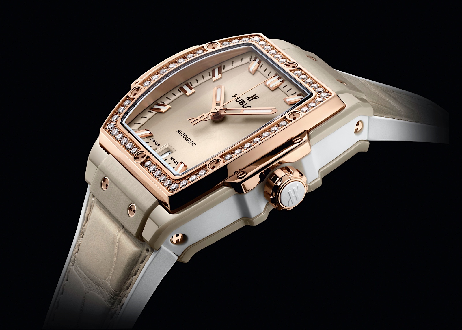 Hublot en la LVMH Watch Week - Spirit of Big Bang Ceramic Beige 2