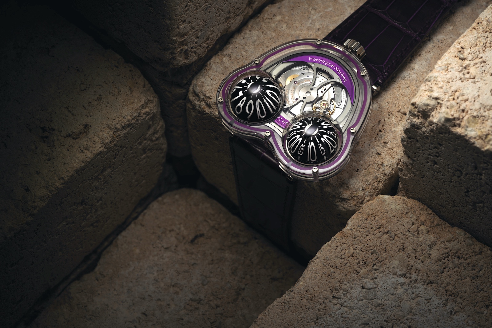 MB&F HM3 FrogX - purple art