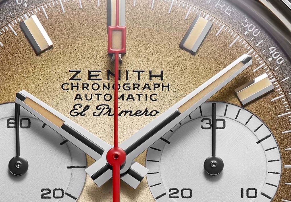 Zenith Chronomaster Revival El Primero A385 - detalle esfera