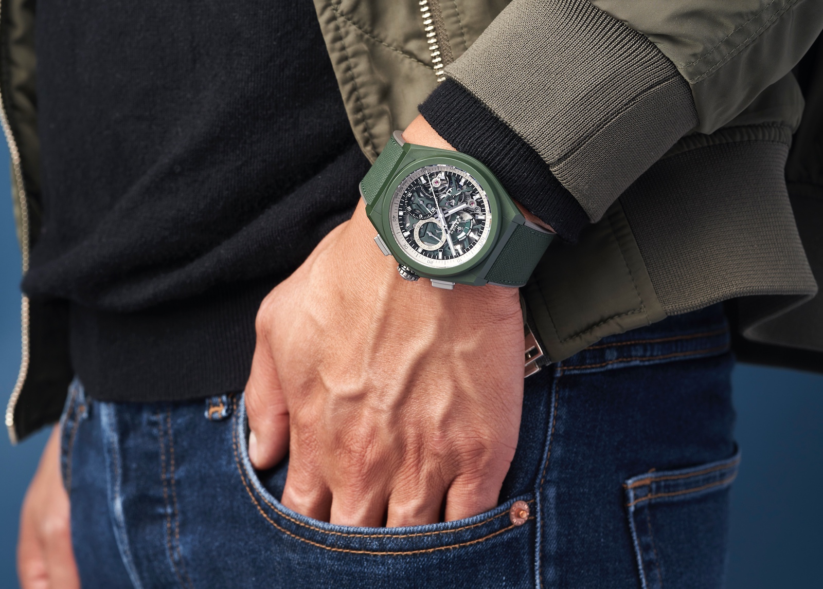Zenith Defy 21 Urban Jungle - lifestyle