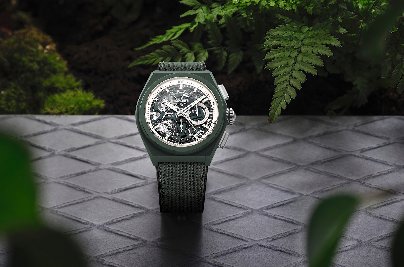 Zenith en la LVMH Watch Week 2021 - Defy 21 Uban Jungle