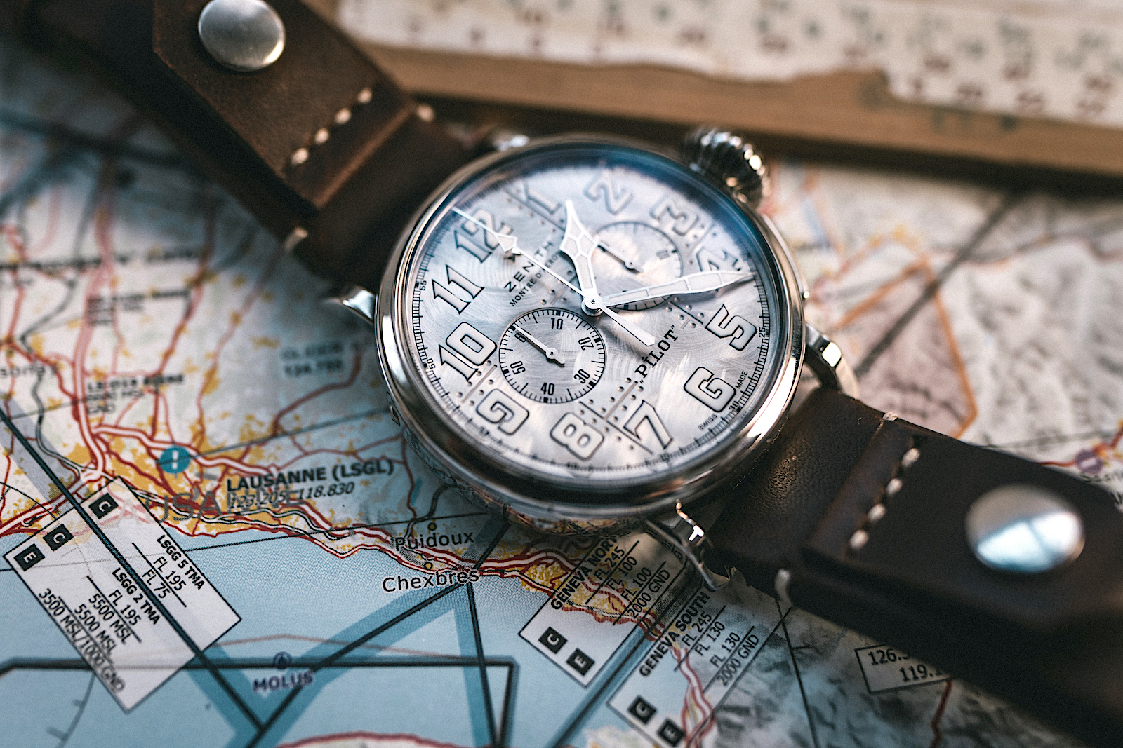 Zenith en la LVMH Watch Week 2021 - Pilot Silver Chronograph