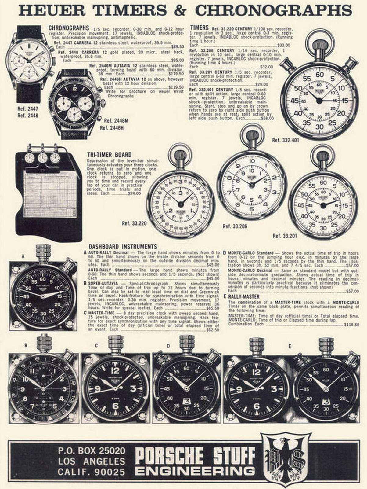 TAG HEUER Porsche Chronograph