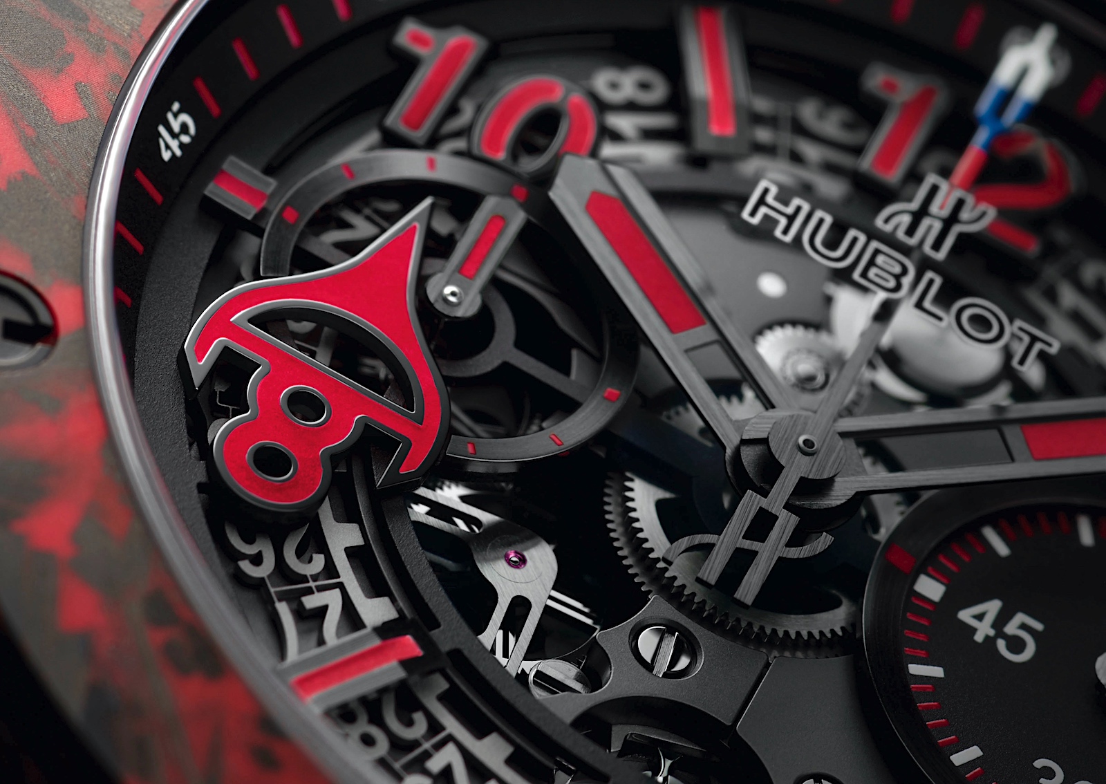 Hublot Big Bang Unico Red Carbon Alex Ovechkin - 8