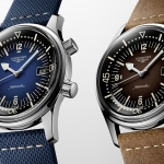 Longines Legend Diver, versiones en azul y marrón