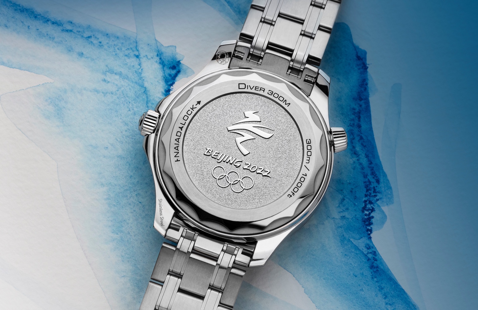 Omega Seamaster Diver 300M Beijing 2022 - caseback