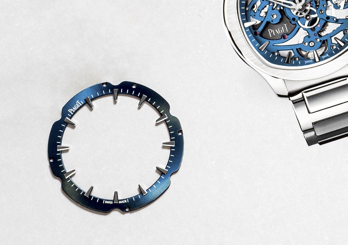 Piaget Polo Skeleton - esfera índice