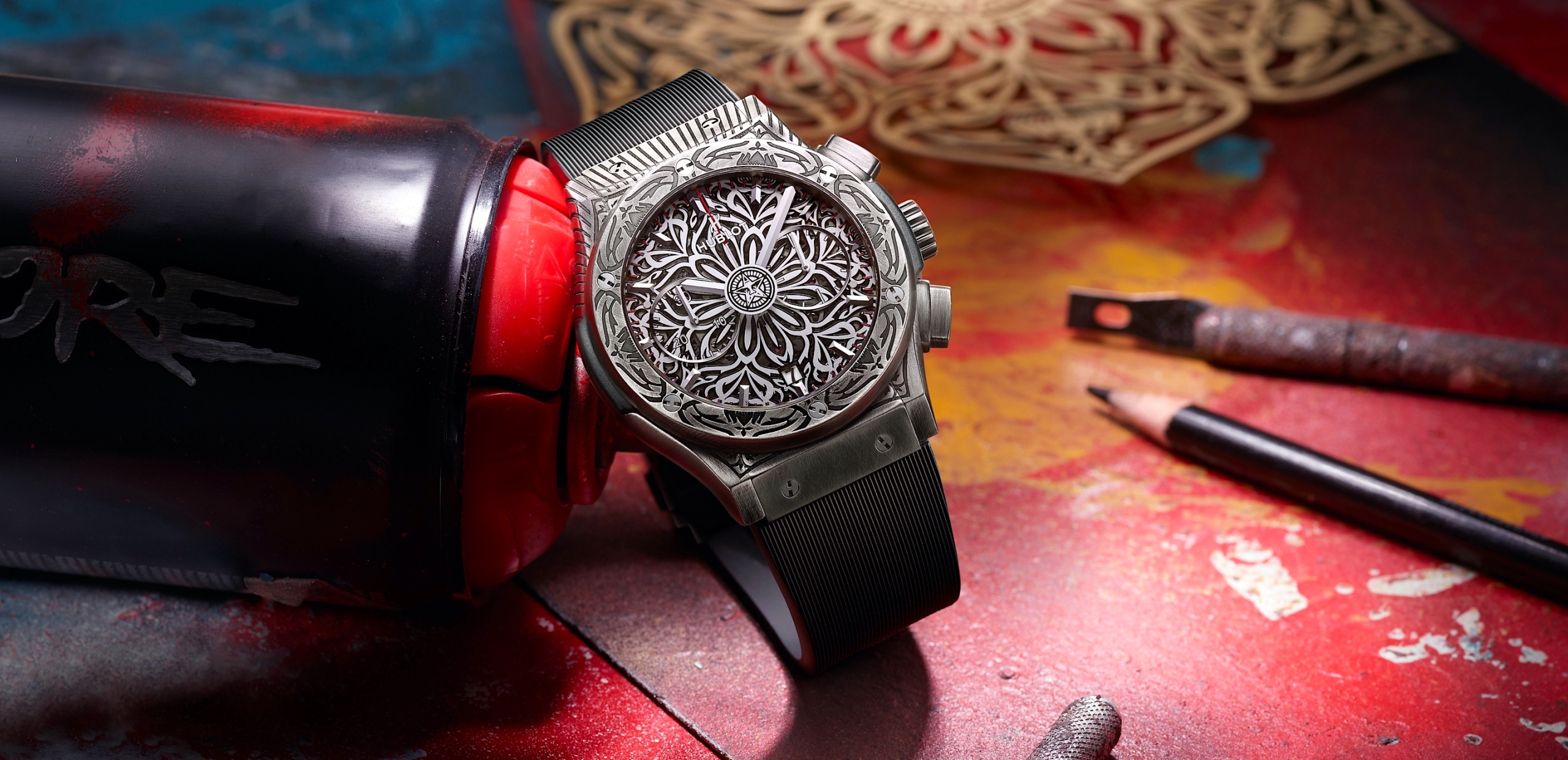 Hublot Classic Fusion Chronograph Shepard Fairey - cover 01