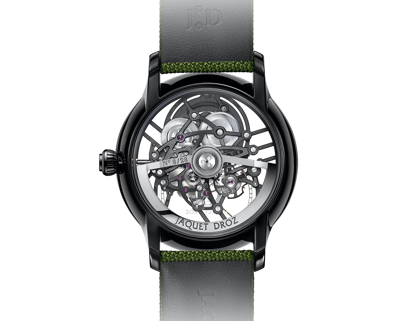 Jaquet-Droz Grande Seconde Skelet-One Ceramic 2021 - caseback