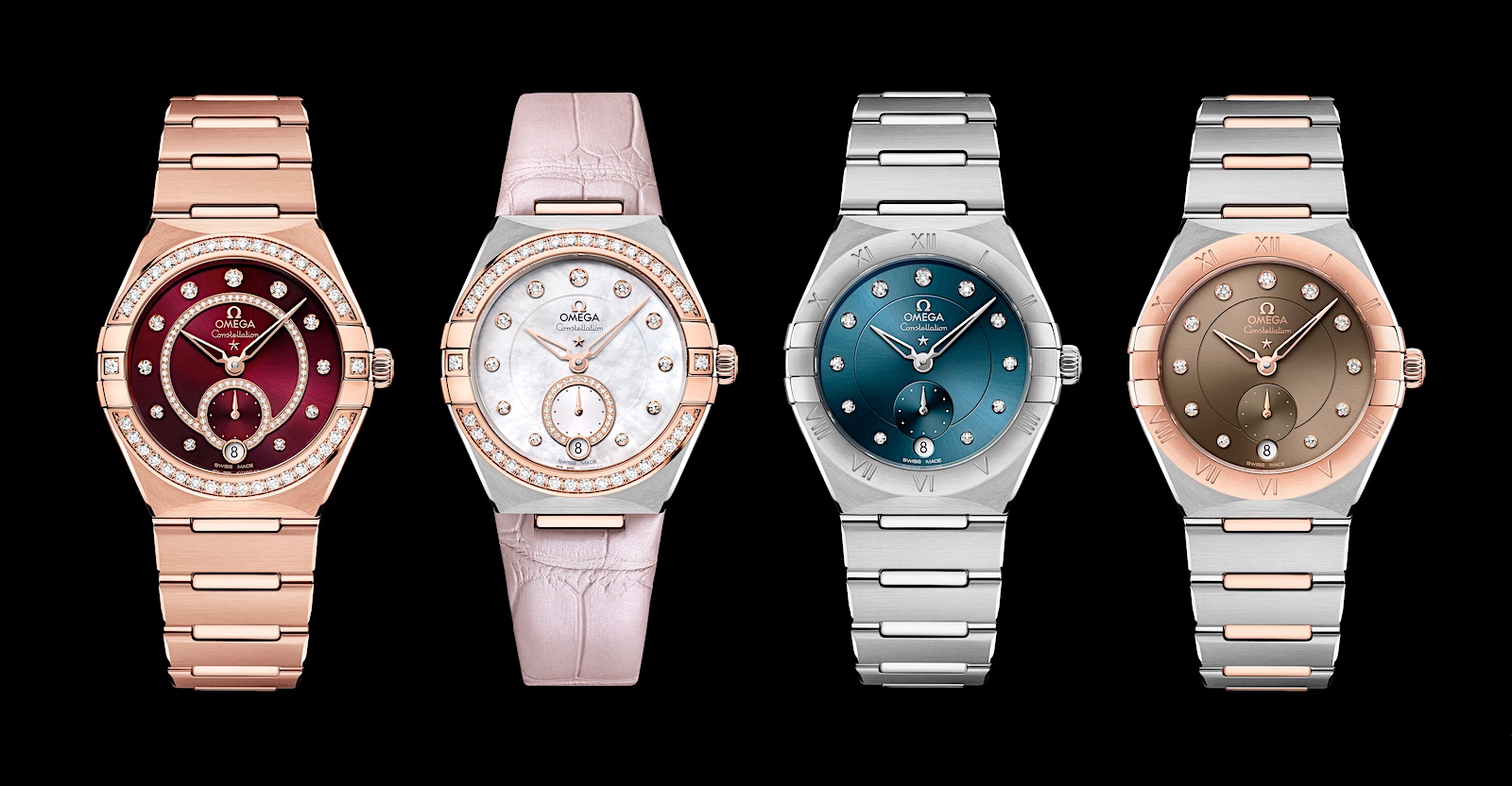 Las novedades 2021 de Omega - Constellation Small Seconds versiones
