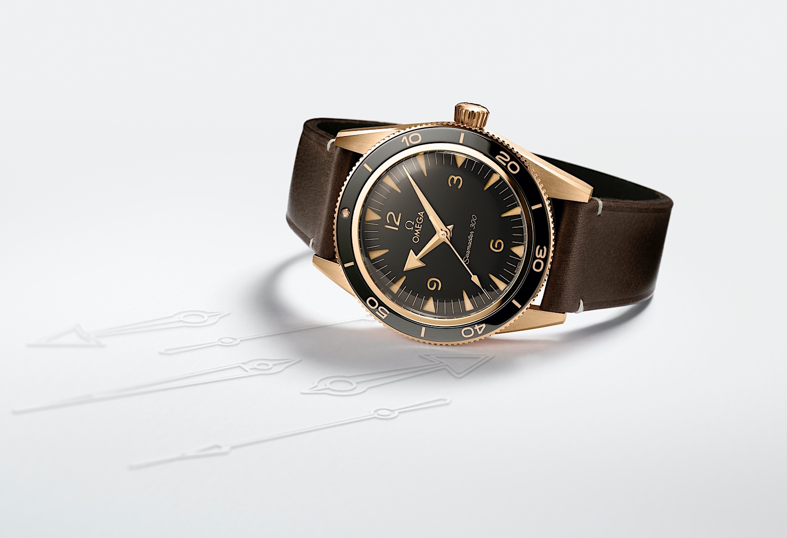 Las novedades 2021 de Omega - Seamaster 300 bronze gold