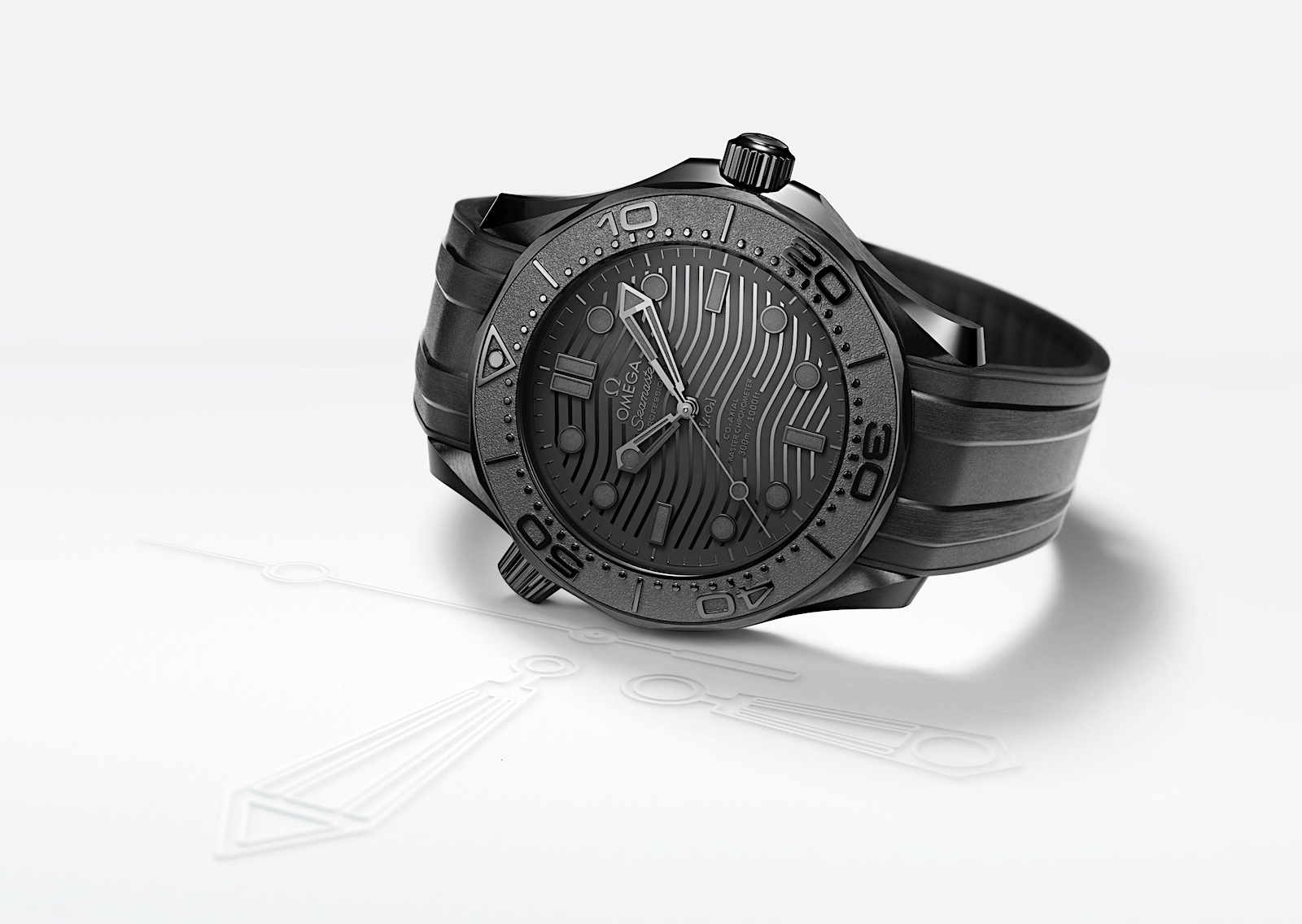 Las novedades 2021 de Omega - Seamaster diver 300 black black