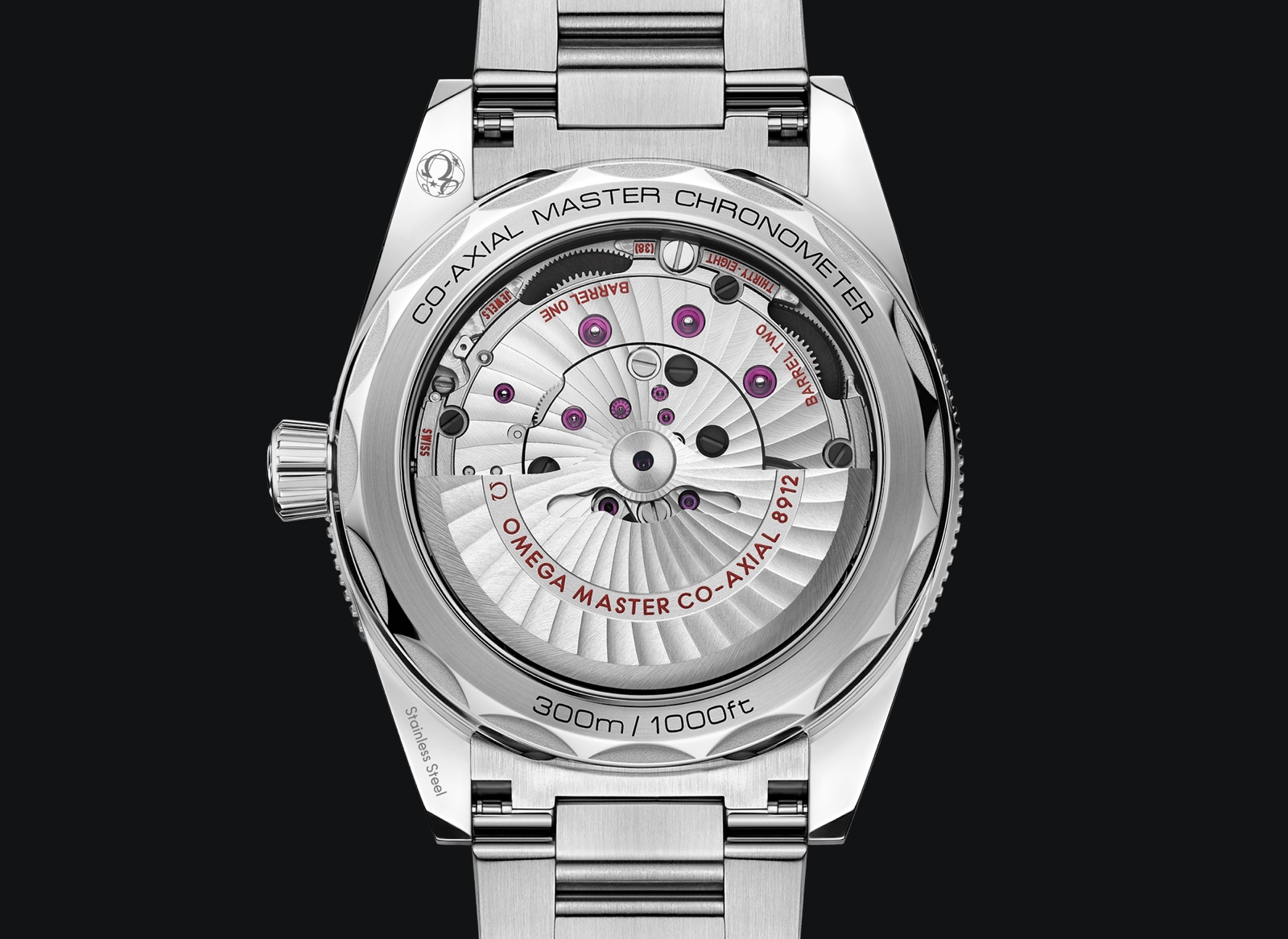Omega Seamaster 300 Master Chronometer - caseback