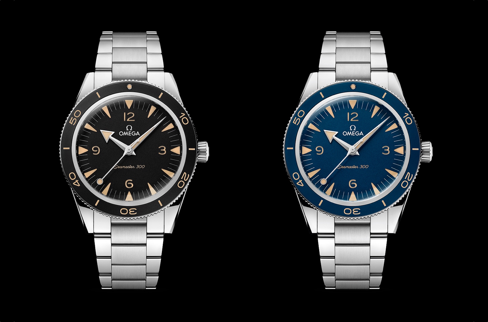 Omega Seamaster 300 Master Chronometer - duo brazalete