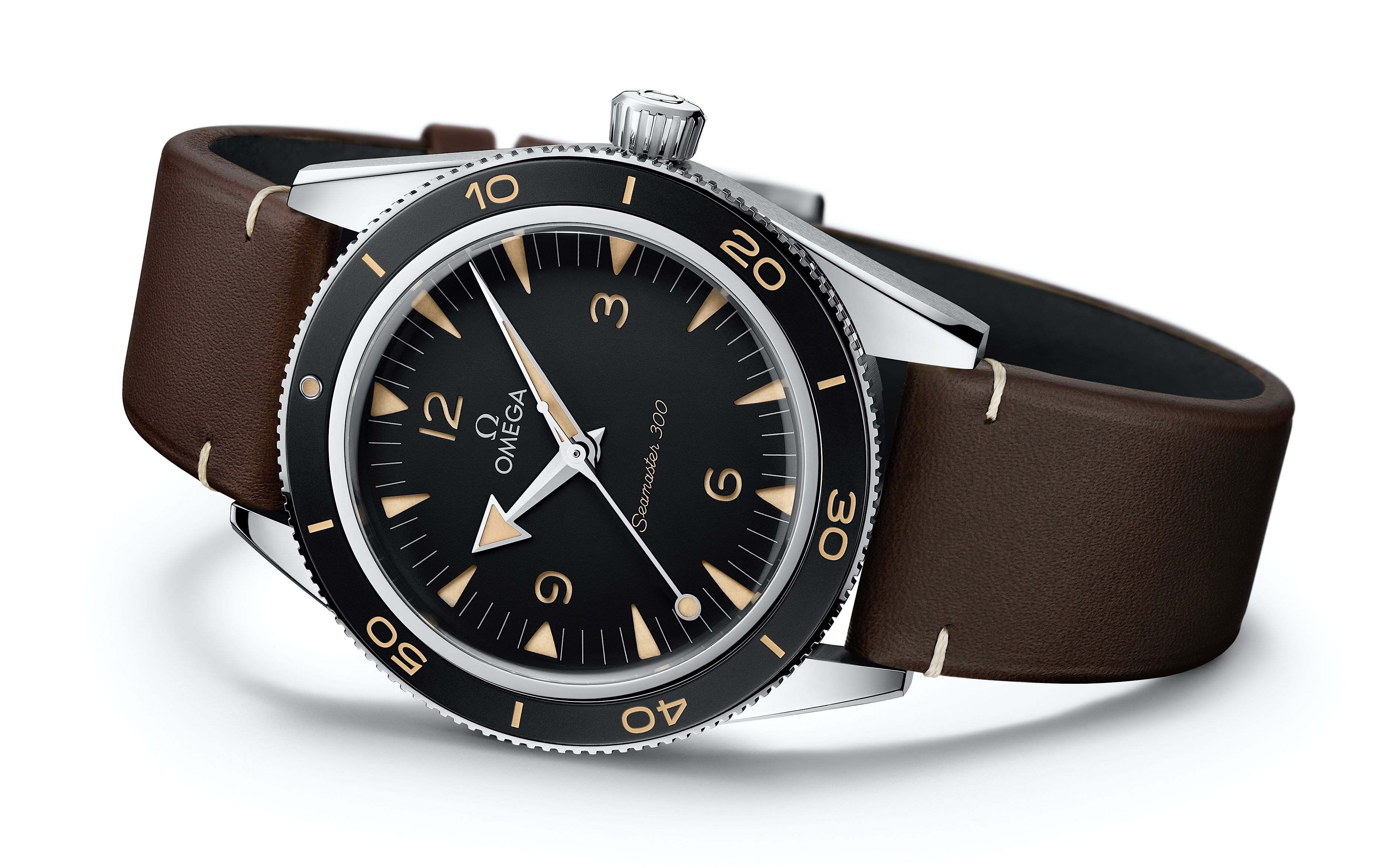 Omega Seamaster 300 Master Chronometer - steel black