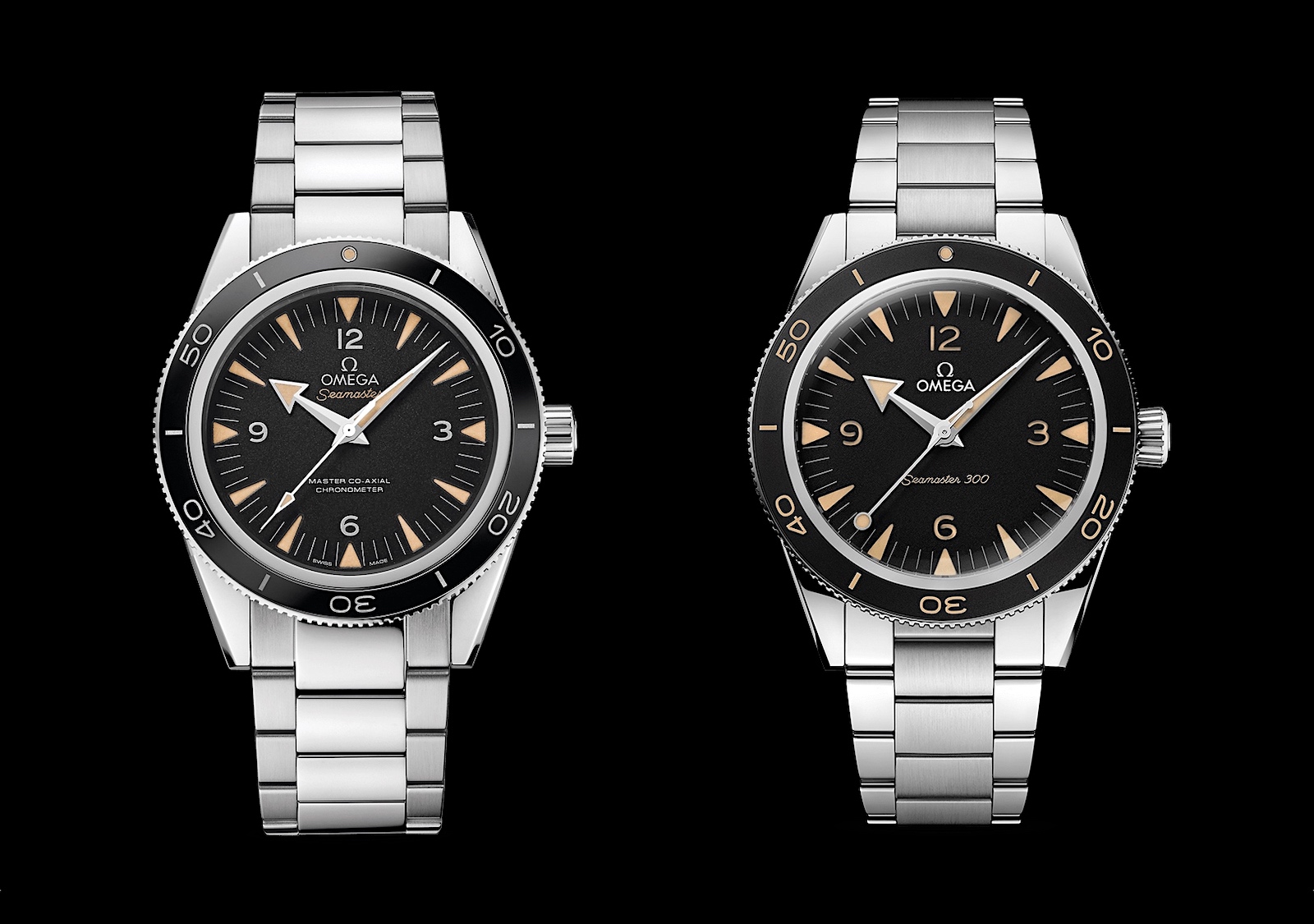 Seamaster 300 vs Seamaster 300 Master Chronometer - brazalete