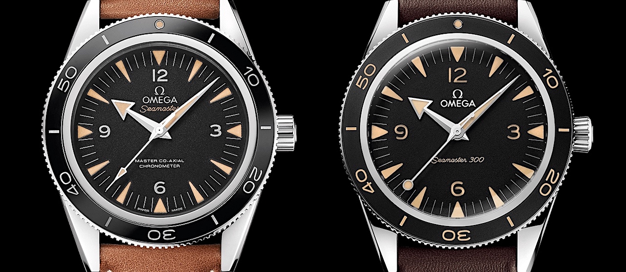 Omega Seamaster 300 esfera - 2014 vs 2021