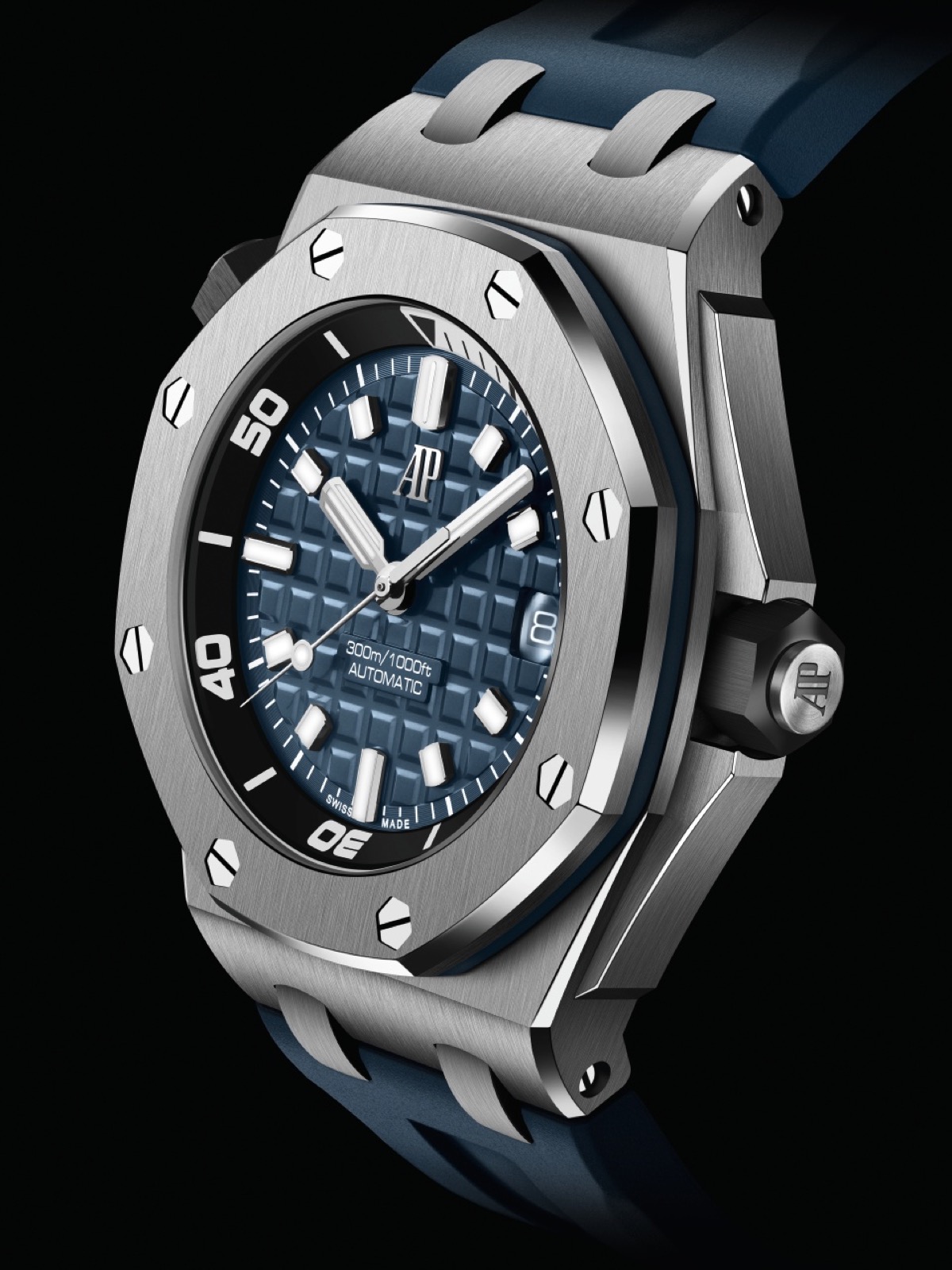 Audemars Piguet Royal Oak Offshore Diver azul lado b