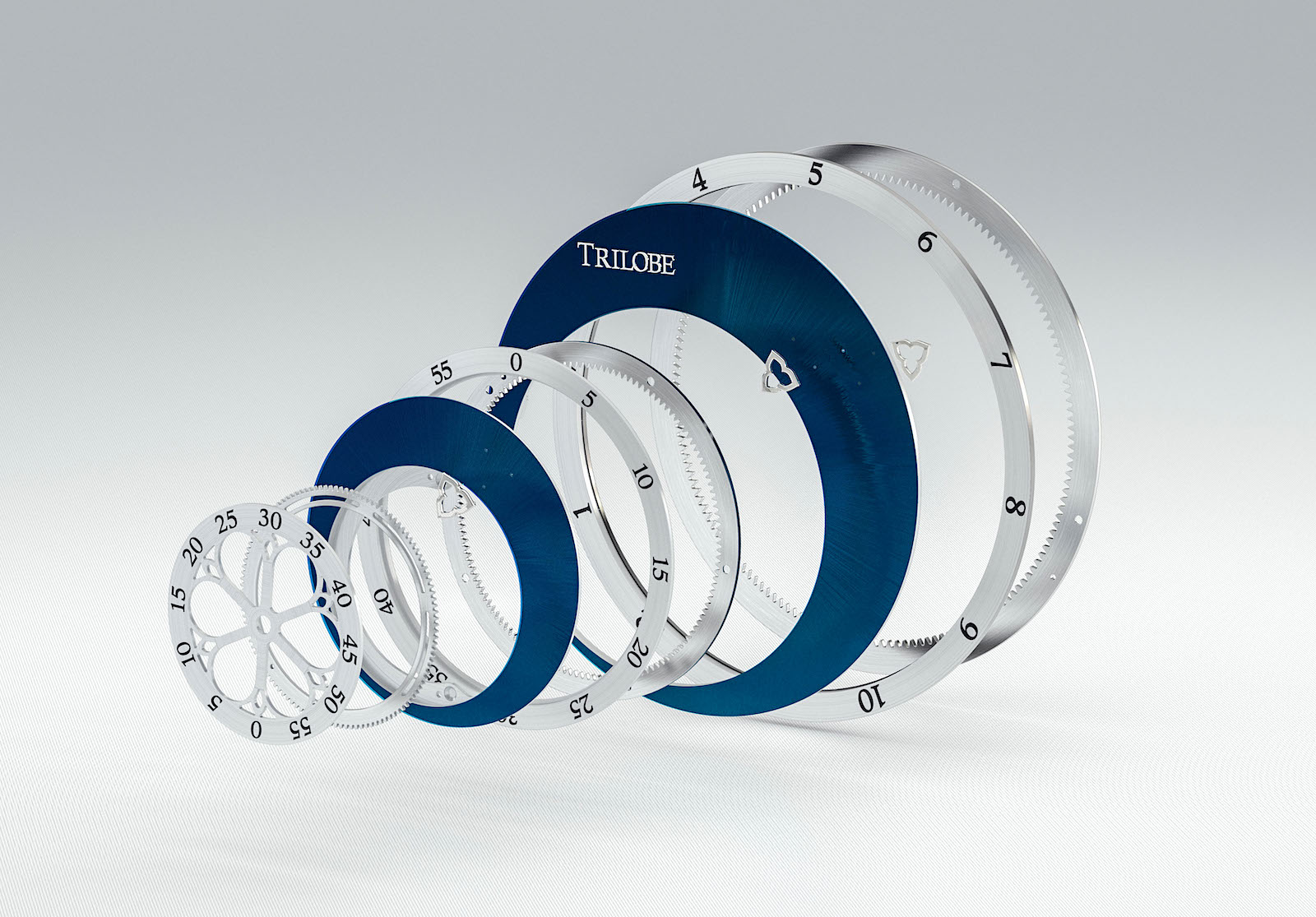 Trilobe Les Matinaux - dial system