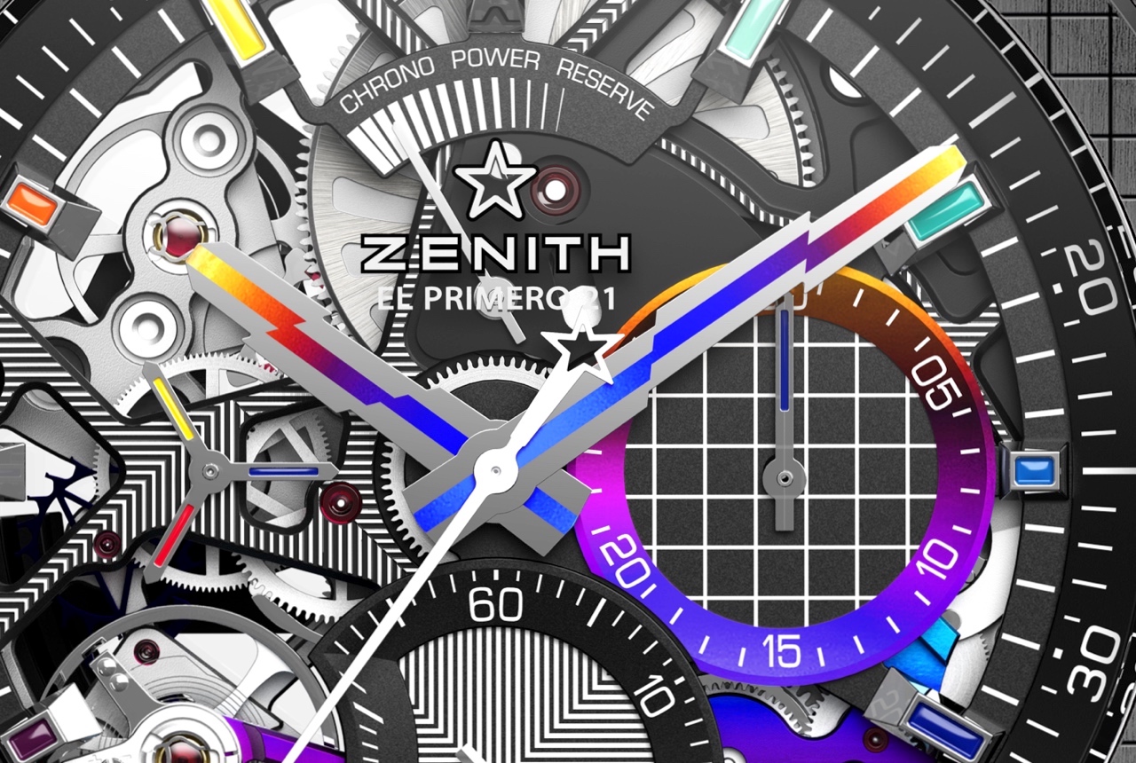 Zenith Defy 21 Felipe Pantone - agujas