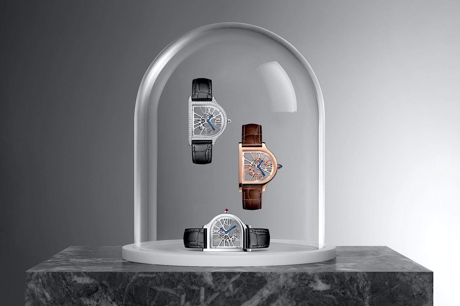 Cartier en Watches and Wonders 2021 - Privé Cloche Skeleton