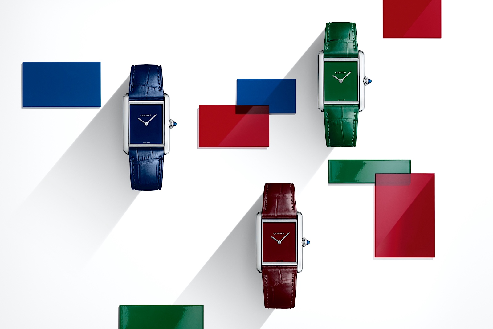 Cartier en Watches and Wonders 2021 - Tank Must Colors