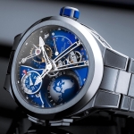 Greubel Forsey GMT Sport, en titanio y azul… ¡y brazalete!