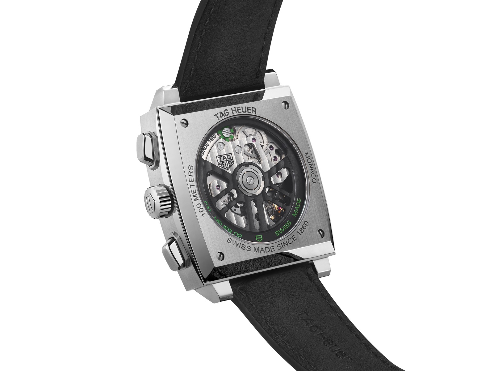 TAG Heuer Monaco Green Dial Calibre Heuer 02