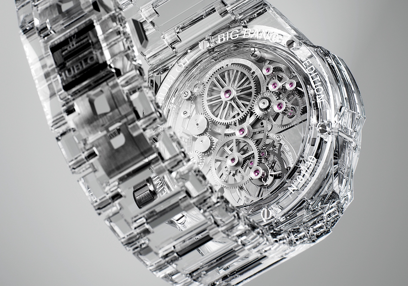 Hublot Big Bang Tourbillon Sapphire - calibre HUB6035