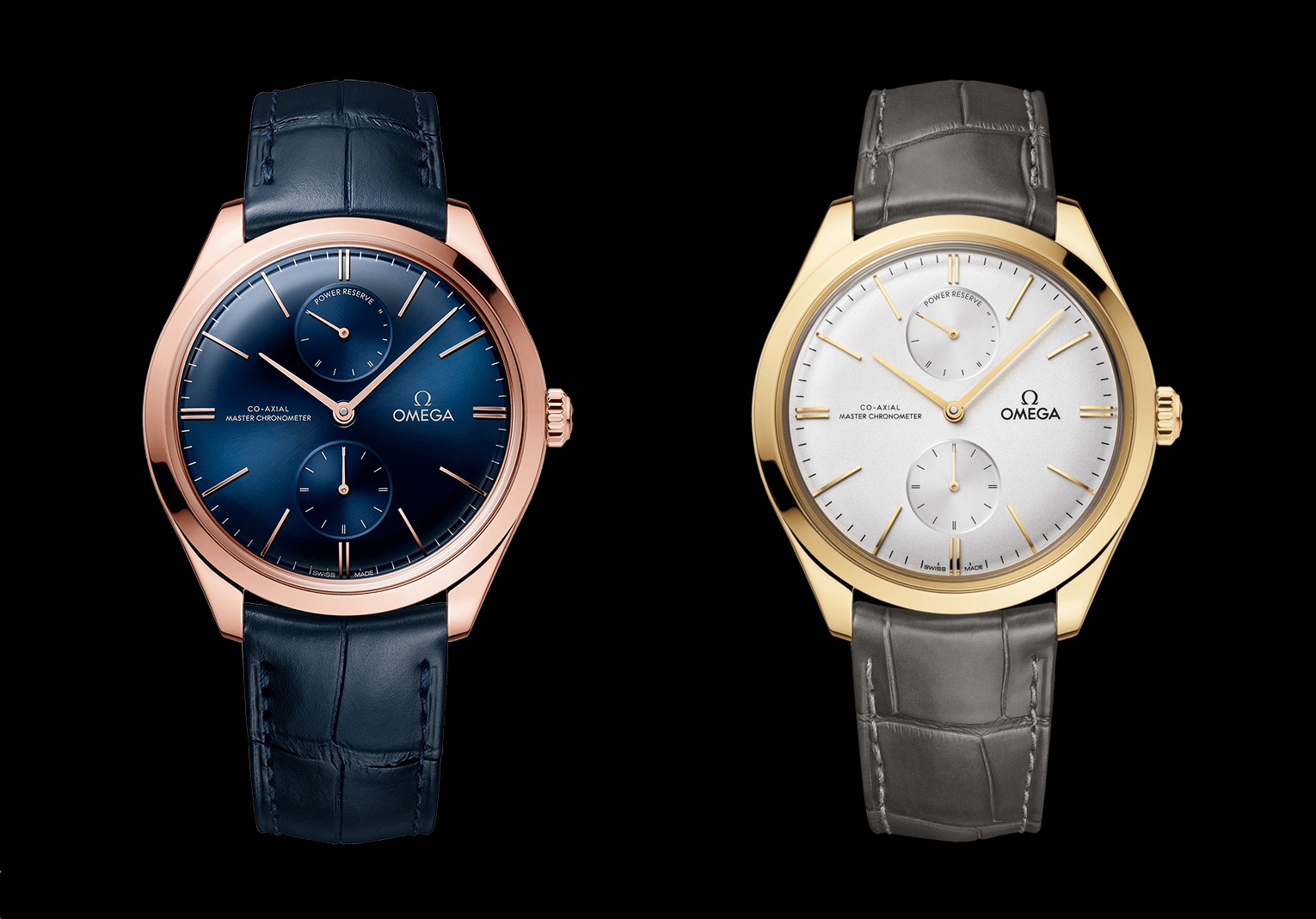 Omega De Ville Trésor Power Reserve - duo gold