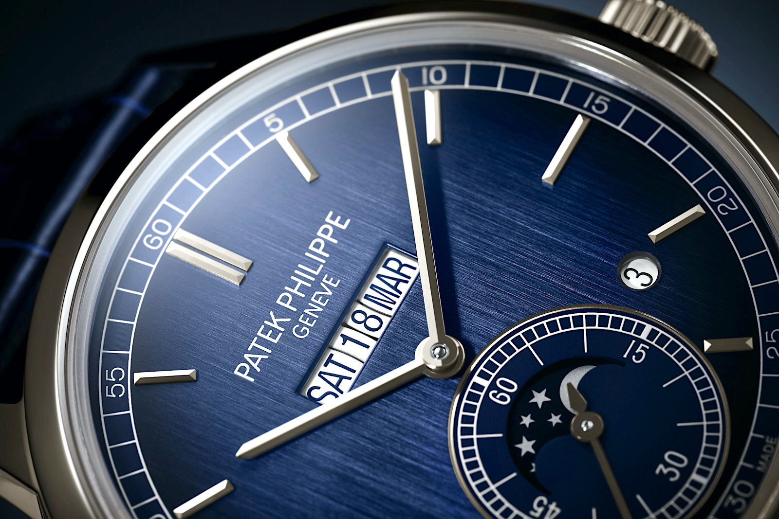 Patek Philippe 5236P In-Line Perpetual Calendar - dial finishing