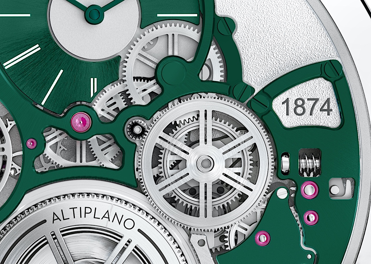 Piaget en Watches and Wonders 2021 - Altiplano Ultimate Concept detalle