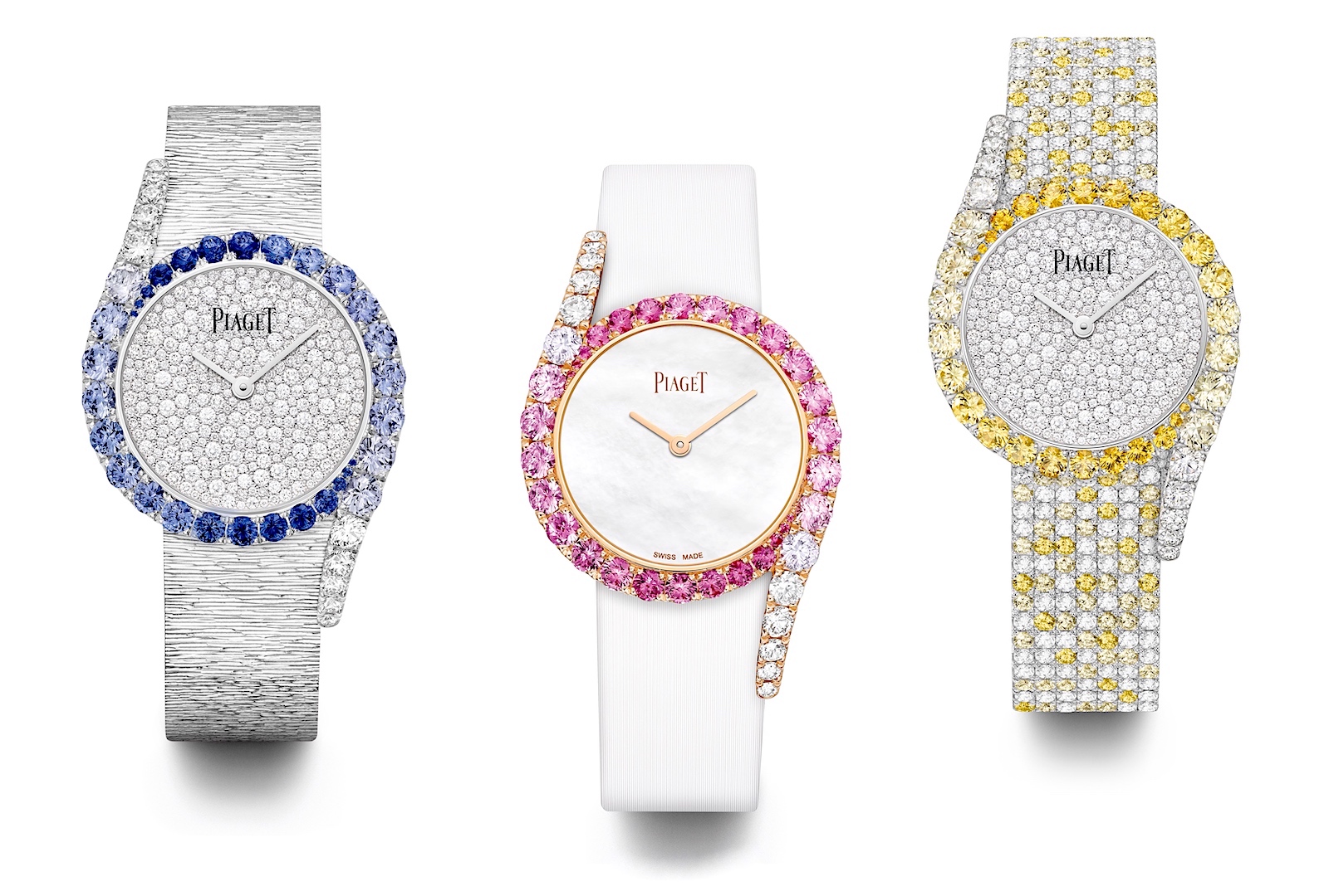 Piaget en Watches and Wonders 2021 - Limelight Gala trio