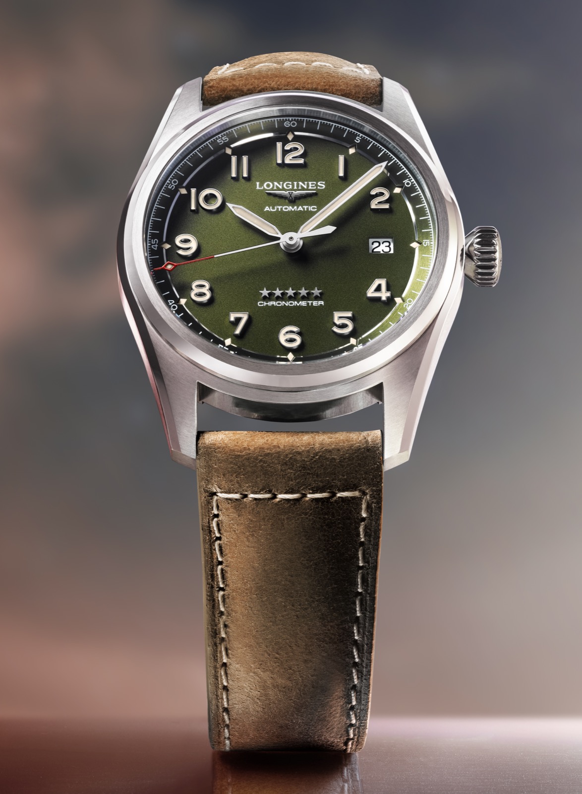 Longines Spirit esfera verde