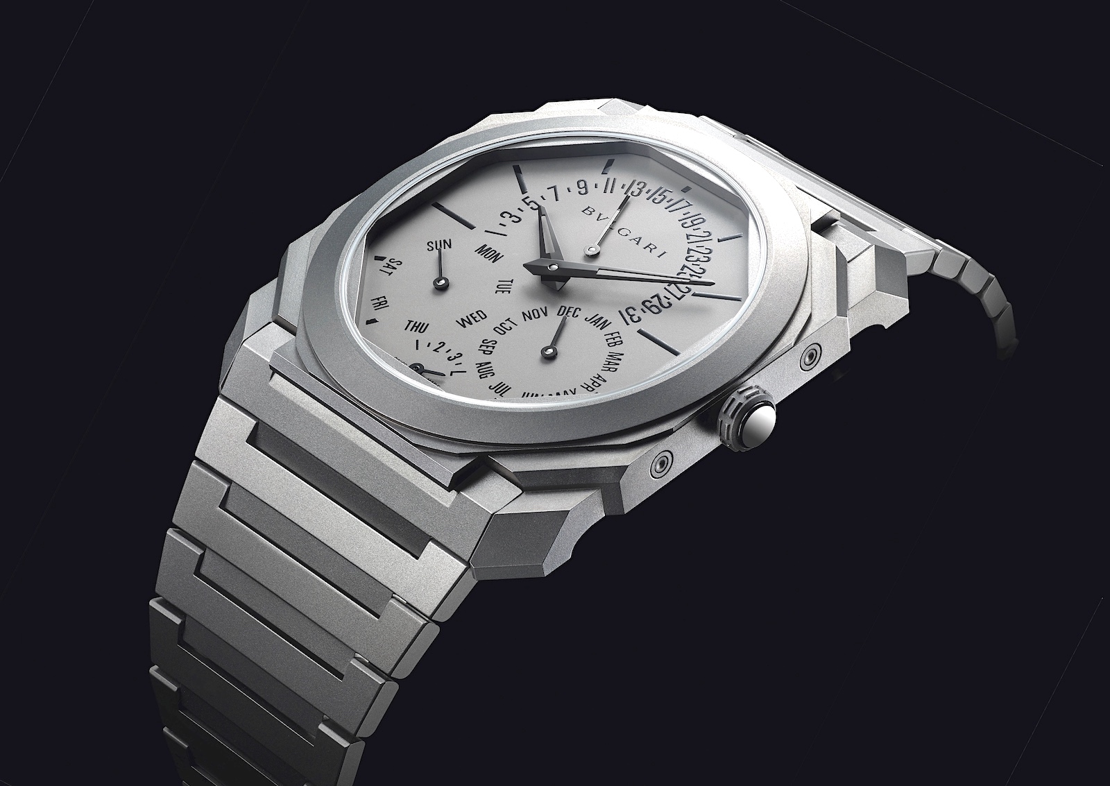 Bvlgari Octo Finissimo Perpetual Calendar - Titanium