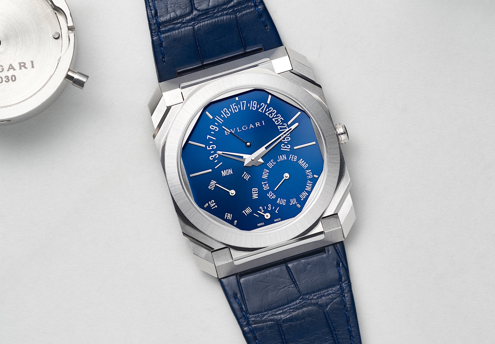 Bvlgari Octo Finissimo Perpetual Calendar - platinum h