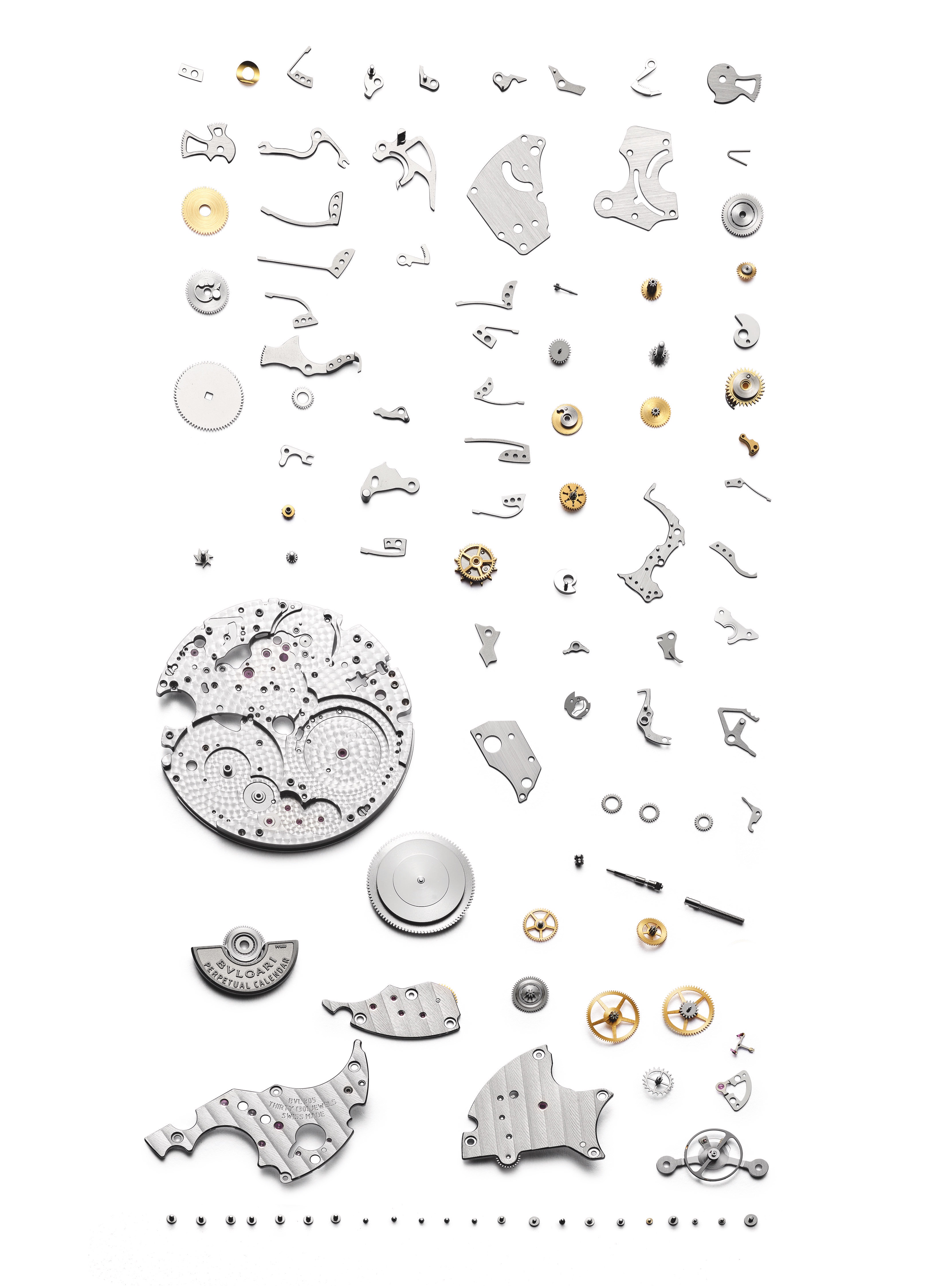 Bvlgari calibre BVL 305 - despiece