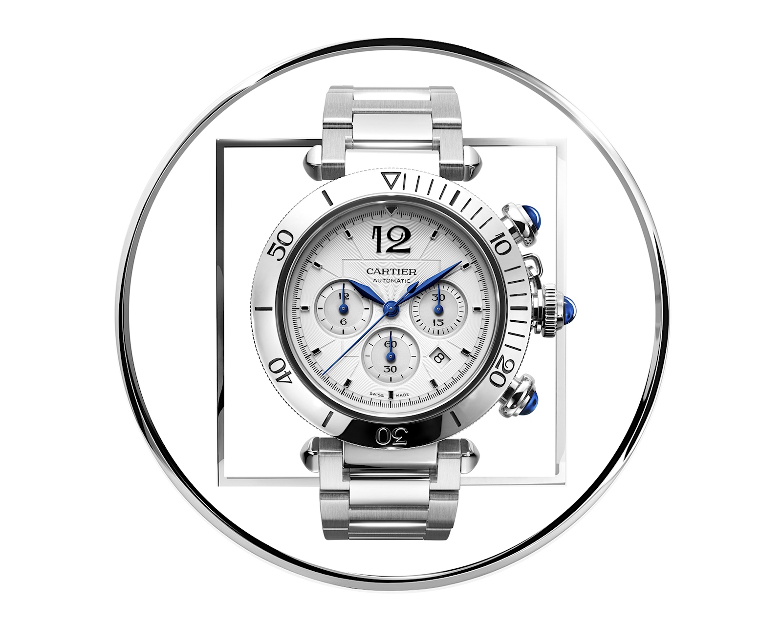 Cartier Pasha Chronograph - design
