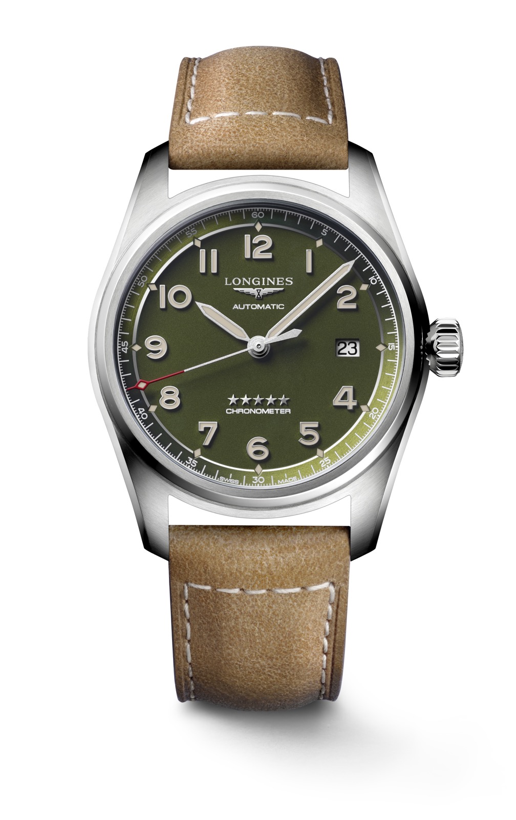 Longines Spirit esfera verde