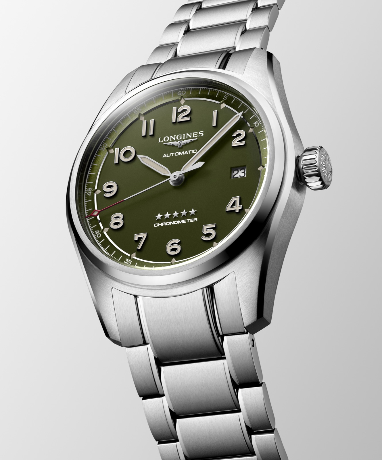 Longines Spirit esfera verde