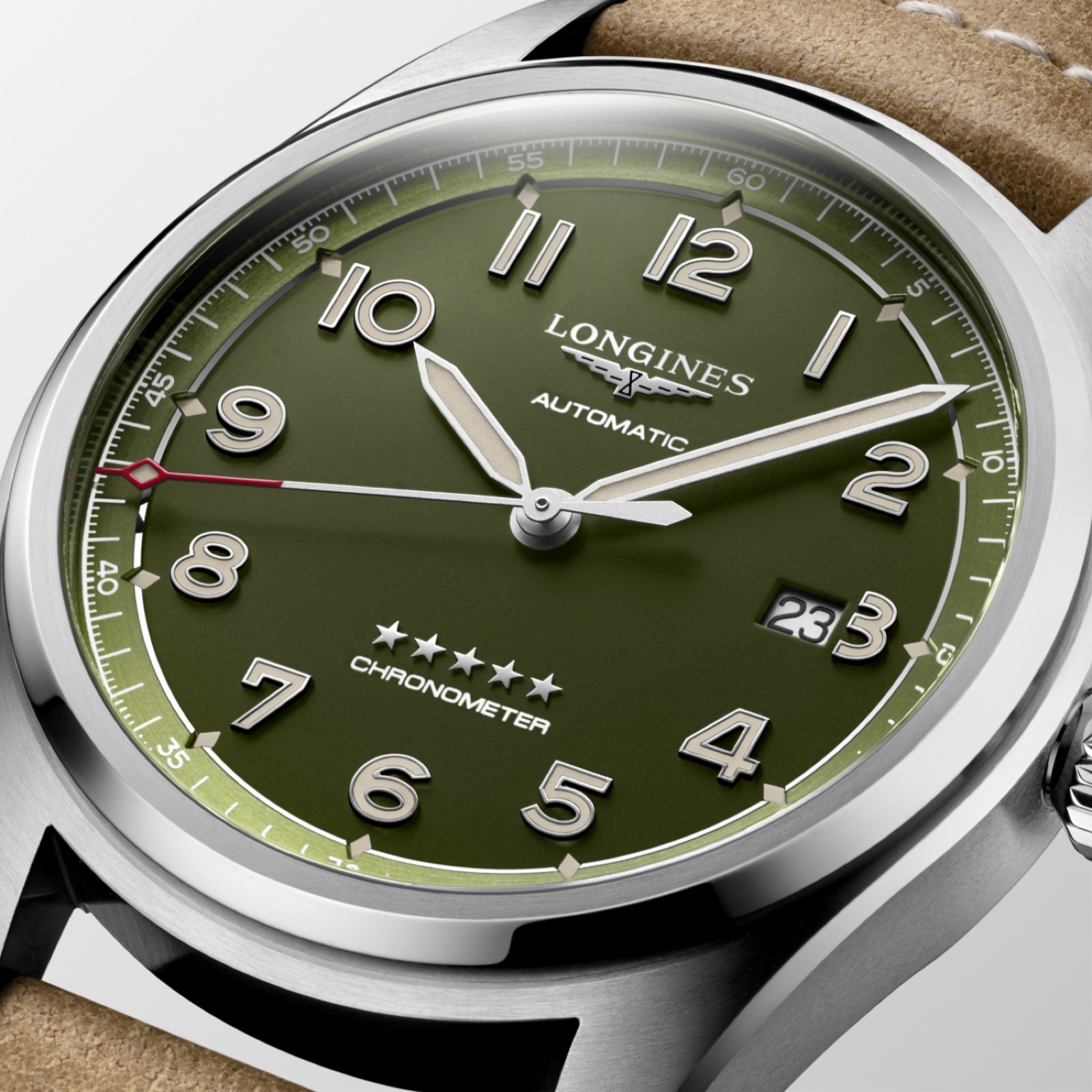 Longines Spirit esfera verde