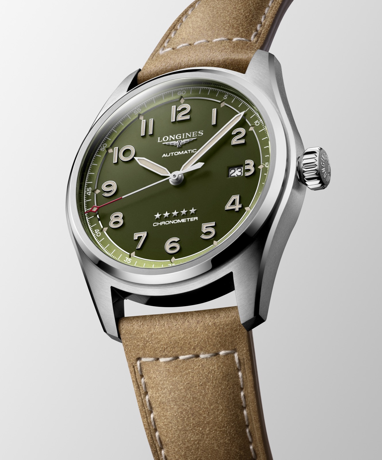 Longines Spirit esfera verde