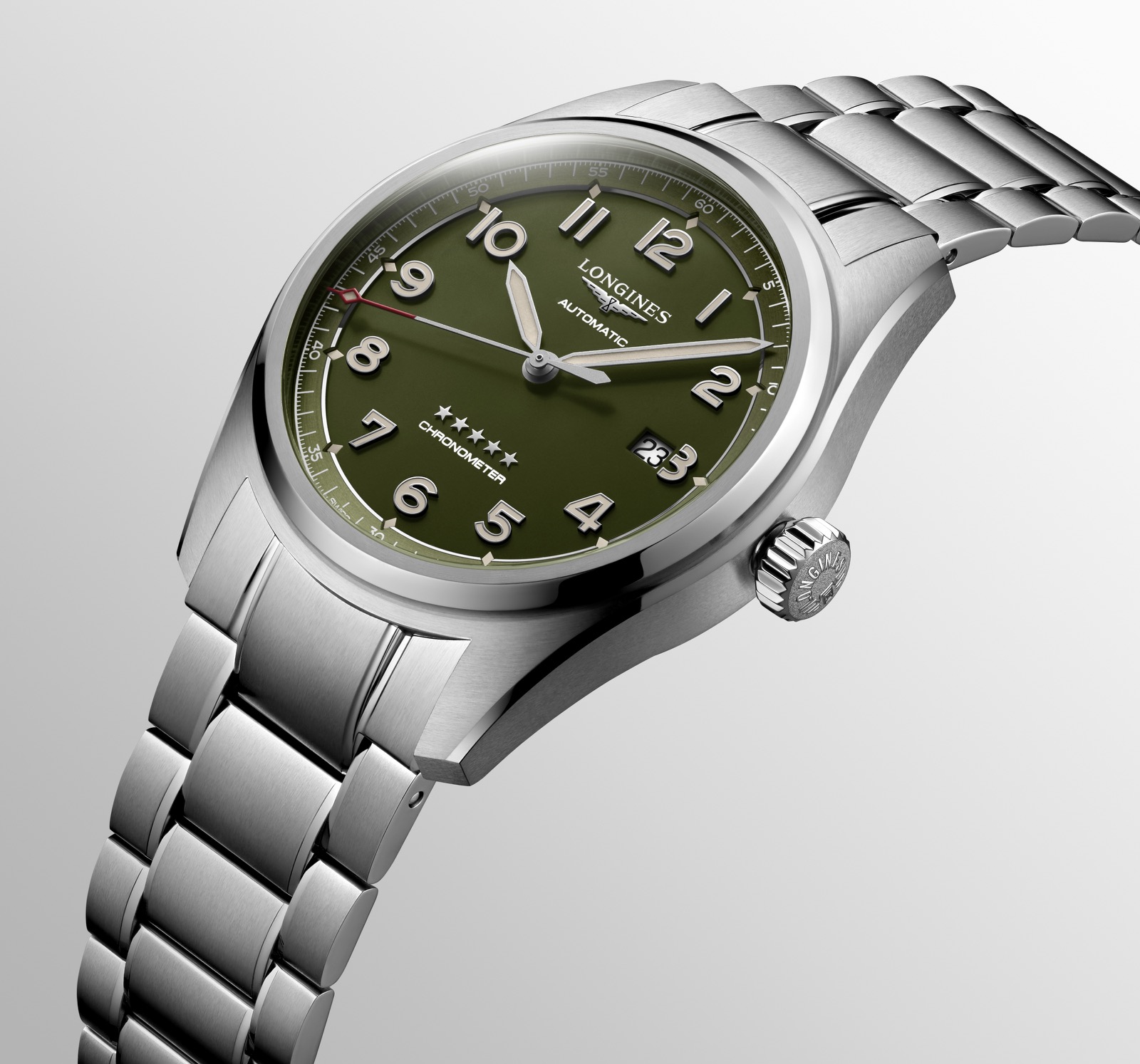 Longines Spirit esfera verde